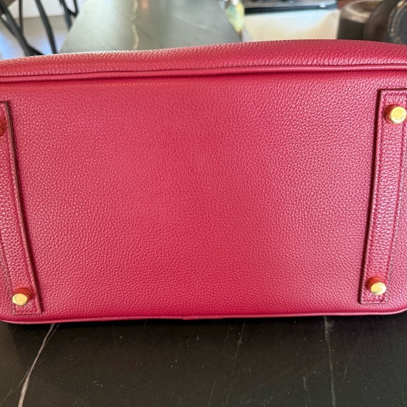 Leather Top Handle tote - Picture 6 of 9